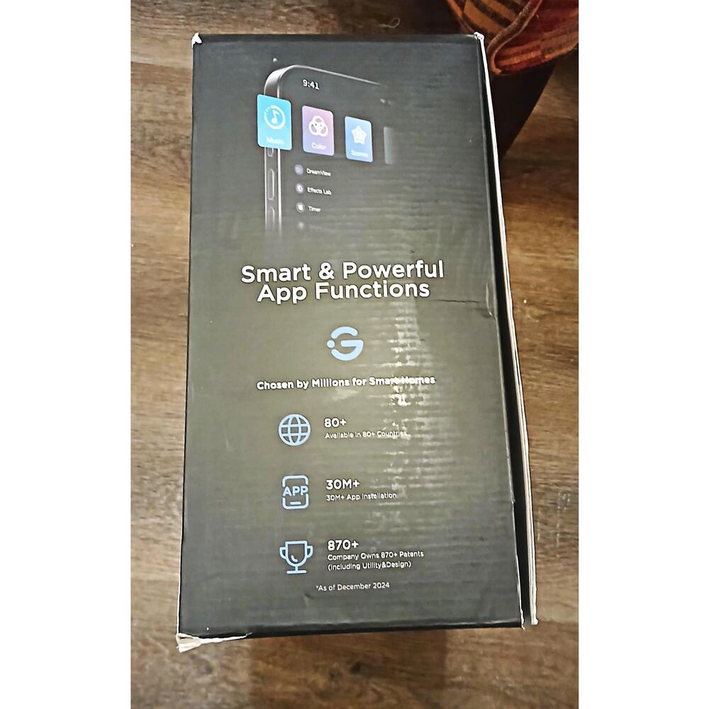 New in Box Govee Tree Lamp A Smart RGBIC Lighting Fixture - Picture 5 of 6